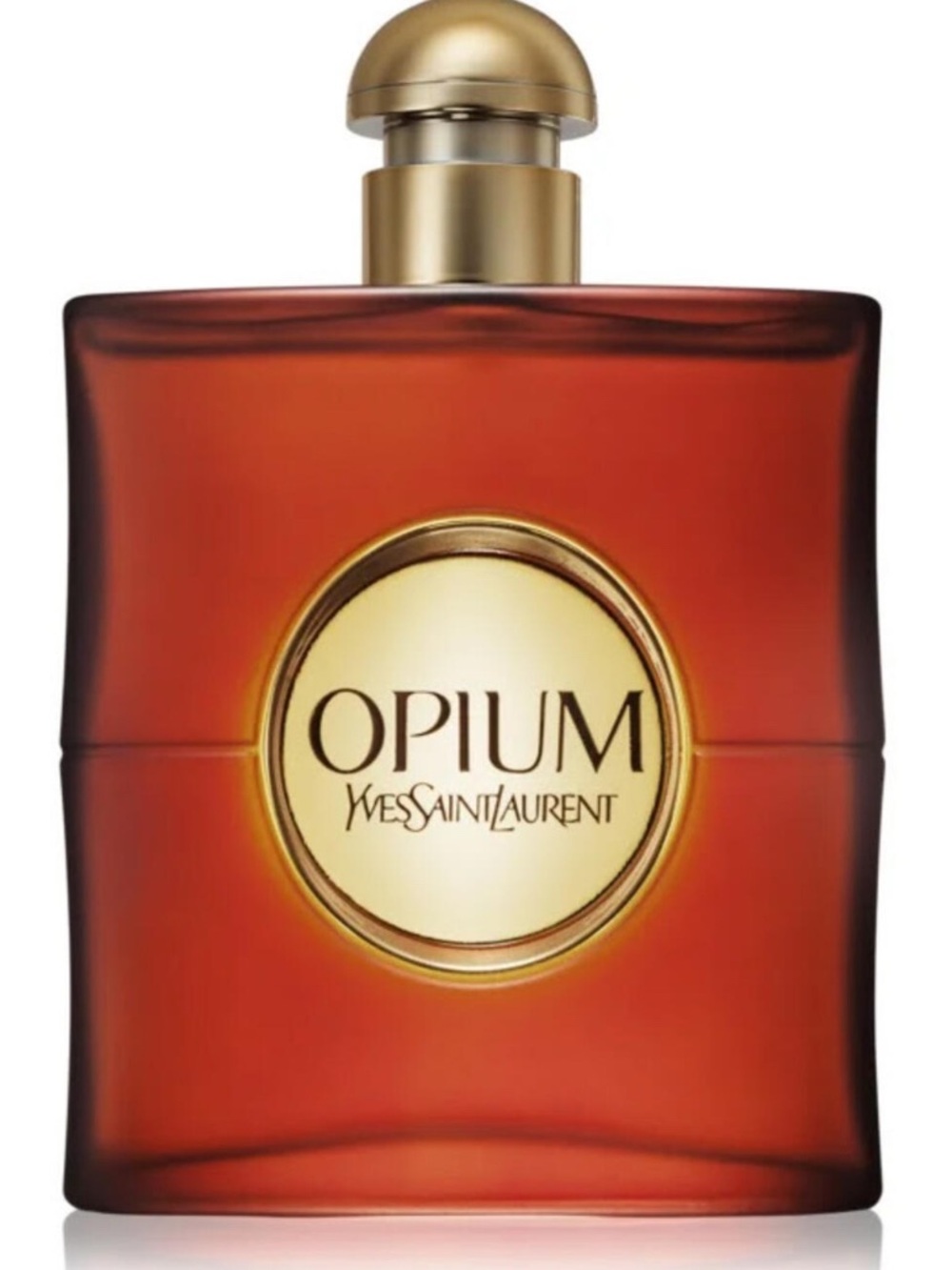 Yves Saint Laurent Opium Women's Fragrance in Amber and Gold Bottle